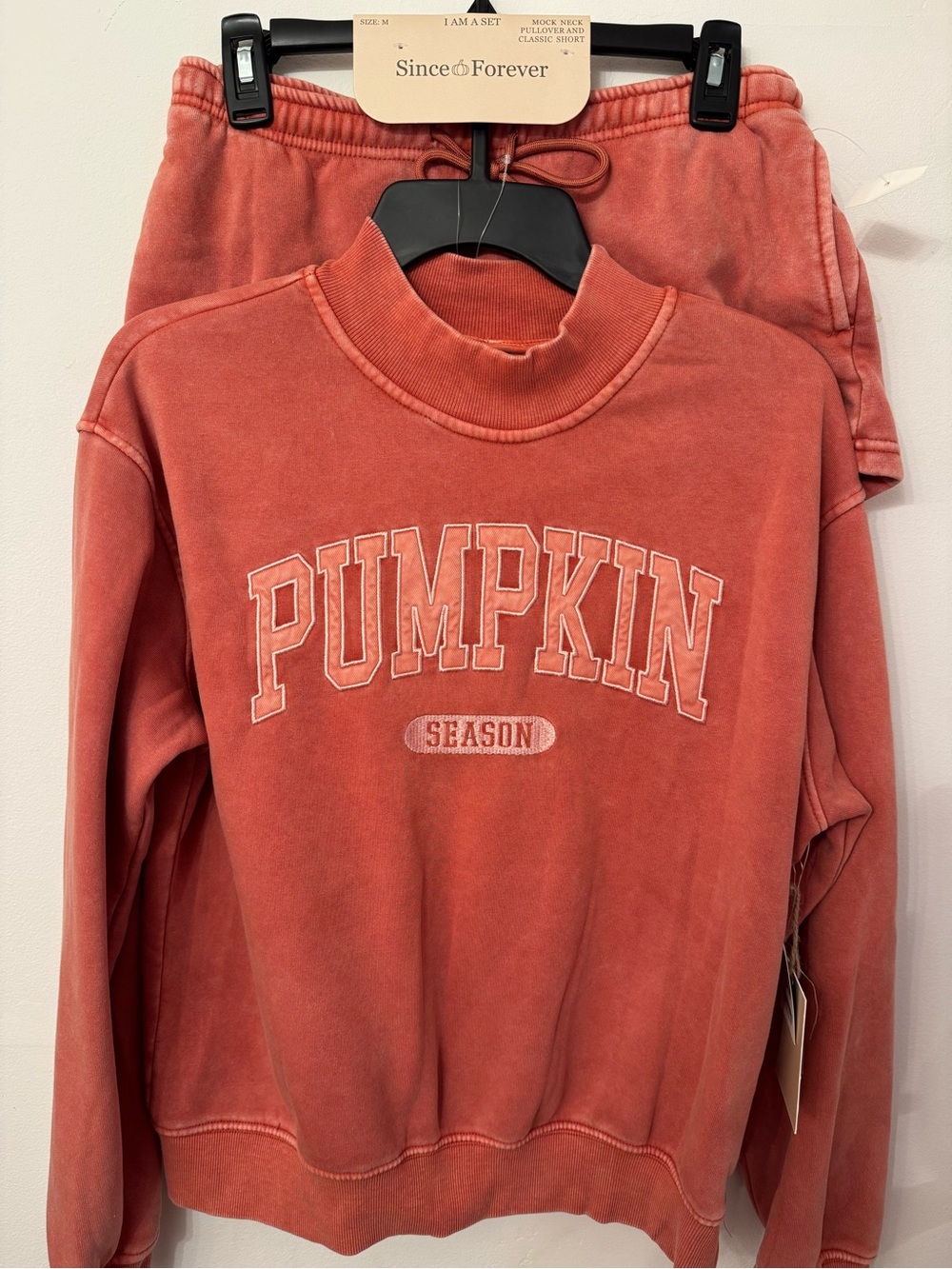 Since Forever “Pumpkin Season” Lounge Set Size Medium NEW | Viral Fall Cozy